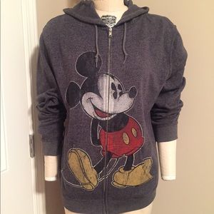 Authentic Disney Full-zip Hooded Sweatshirt